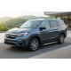 Боковые пороги New Vision Black (2 шт., алюминий) для Honda Pilot 2015-2022 гг