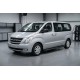 Боковые Подножки Allmond Black (2 шт., алюминий) для Hyundai H300, H1, Starex 2008-2020 гг