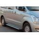Боковые Подножки Line (2 шт., Алюминий) для Hyundai H300, H1, Starex 2008-2020 гг