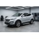 Боковые Подножки New Vision Grey (2 шт., Алюминий) для Hyundai Santa Fe 3 2012-2018 гг