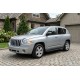 Боковые Подножки Tayga Black (2 шт., Алюминий) для Jeep Compass 2006-2016 гг