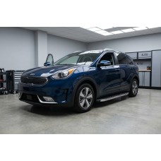 Боковые Подножки BlackLine (2 шт., Алюминий) для Kia Niro 2016–2021 гг