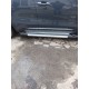 Боковые пороги Vision New Grey (2 шт., алюминий) для Kia Sportage 2015-2021 гг