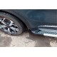 Боковые Подножки New Vision Grey (2 шт., Алюминий) для Kia Sportage 2015-2021 гг