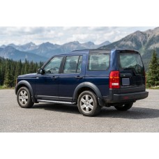Бокові пороги New Vision Black (2 шт, алюміній) для Land Rover Discovery III 2004-2009 рр