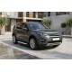 Боковые пороги Allmond Grey (2 шт., алюминий) 2019-2026 для Land Rover Discovery Sport 2014- гг