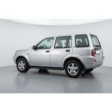 Бокові пороги Tayga Black (2 шт., алюміній) для Land Rover Freelander I 1997-2006 рр