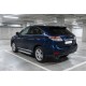 Боковые Подножки Allmond Grey (2 шт, Алюминий) для Lexus RX 2009-2015 гг