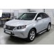 Боковые пороги Line (2 шт, алюминий) для Lexus RX 2009-2015 гг