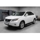 Боковые Подножки RedLine V1 (2 шт, Алюминий) для Lexus RX 2009-2015 гг