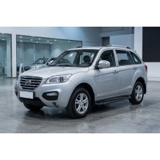 Боковые Подножки RedLine Black (2 шт., Алюминий) для Lifan X60 2011- гг