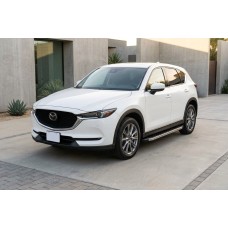 Бокові пороги BlackLine (2 шт., алюміній) для Mazda CX-5 2017-2025 рр