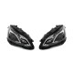 Передні фари (2 шт., рестайлінг, з блоками) для Mercedes E-сlass W212 2009-2016 рр