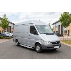 Боковые Подножки New Vision Grey (2 шт., Алюминий) Длинная База для Mercedes Sprinter W901/902/903/904/905 1995–2006 гг