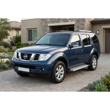 Боковые Подножки New Vision Grey (2 шт., Алюминий) для Nissan Pathfinder R51 2005-2014 гг