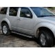 Боковые пороги BlackLine (2 шт, алюм.) для Nissan Pathfinder R51 2005-2014 гг