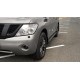 Бокові пороги New Vision Grey (2 шт., алюміній) для Nissan Patrol Y62 2010-2024 рр