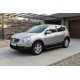 Боковые Подножки Tayga Black (2 шт., Алюминий) для Nissan Qashqai 2007-2010 гг