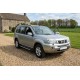 Боковые пороги RedLine V1 (2 шт., алюминий) для Nissan X-trail T30 2002-2007 гг