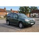 Боковые пороги RedLine Black (2 шт., алюминий) для Nissan X-trail T30 2002-2007 гг