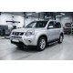 Боковые Подножки BlackLine (2 шт., Алюминий) для Nissan X-trail T31 2007-2014 гг