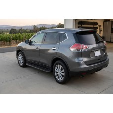 Боковые Подножки Tayga Black (2 шт., Алюминий) для Nissan X-trail T32/Rogue 2014-2021 гг