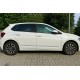 Молдинг дверний (4 шт, нерж) для Volkswagen Polo 2017- рр