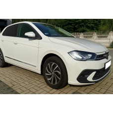 Молдинг дверний (4 шт, нерж) для Volkswagen Polo 2017- рр