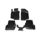 Резиновые коврики (4 шт, Niken 3D) для Skoda Octavia II A5 2006-2010 гг