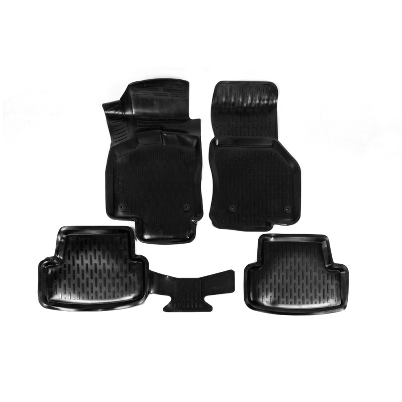 Гумові килимки (4 шт, Niken 3D) для Volkswagen Golf 7/E-Golf