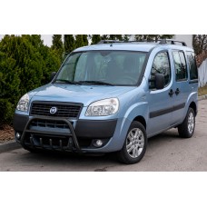 Кенгурятник WT004 Черный для Fiat Doblo I 2005-2010 гг