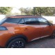 Окантовка вікон (6 шт, нерж) для Peugeot 2008 2019- рр