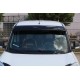 Козырек на лобовое стекло (черный глянец, 5мм) для Opel Combo 2012-2018 гг