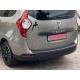 Накладка на задній бампер EuroCap (ABS) для Renault Lodgy 2013-2022 рр