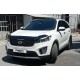 Дефлектор капоту (EuroCap) для Kia Sorento UM 2015-2020 рр