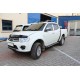 Дефлектор капоту (EuroCap) для Mitsubishi L200 2006-2015 рр