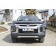 Дефлектор капота (2019-2025, EuroCap) для Mitsubishi L200 рр