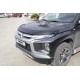 Дефлектор капота (2019-2025, EuroCap) для Mitsubishi L200 рр