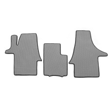 Килимки EVA (сірі, передні, для 1-20251) для Volkswagen T5 Transporter 2003-2010 рр