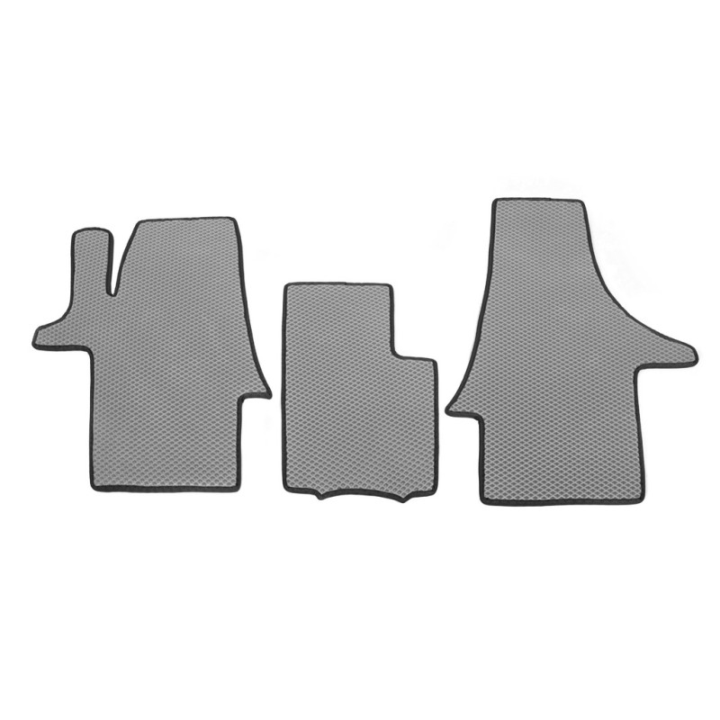 Килимки EVA (сірі, передні, для 1-20251) для Volkswagen T5 Transporter 2003-2010 рр