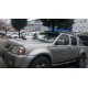 Козирьок на лобове скло (чорний глянець, 5мм) для Nissan NP300 1999-2015