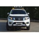 Дефлектор капота (EuroCap) для Nissan Navara/NP300 2016- гг