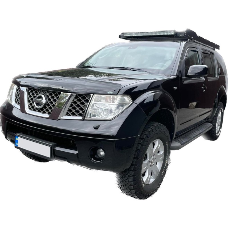 Дефлектор капота (EuroCap) для Nissan Pathfinder R51 2005-2014 гг
