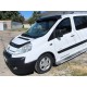 Козырек на лобовое стекло (черный глянец, 5мм) для Fiat Scudo 2007-2015 гг