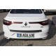 Накладка на задній бампер EuroCap (Sedan, ABS) для Renault Megane IV 2016-2025 рр
