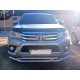 Дефлектор капота 2015-2020 (EuroCap) для Toyota Hilux 2015- гг