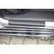 Накладки на дверные пороги EuroCap (2 шт, ABS) для Volkswagen Caddy 2015-2020 гг