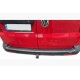 Накладка на задний бампер EuroCap (ABS) для Volkswagen T5 Transporter 2003-2010 гг