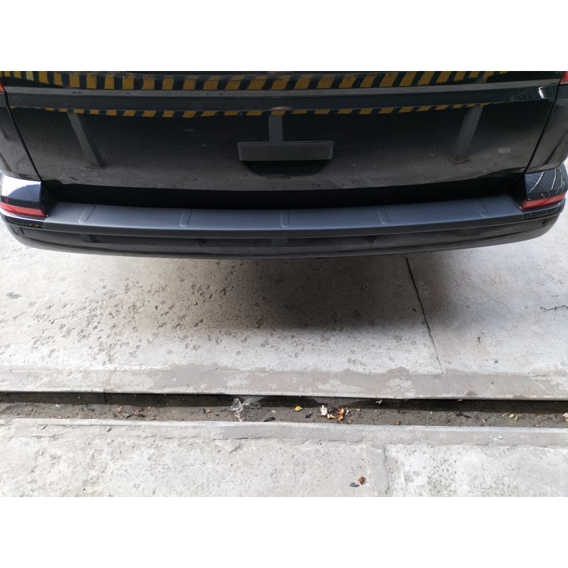 Накладка на задній бампер EuroCap (1 двері, ABS) для Volkswagen T6