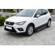 Боковые Подножки RedLine Black (2 шт., Алюминий) для Seat Arona 2017- гг